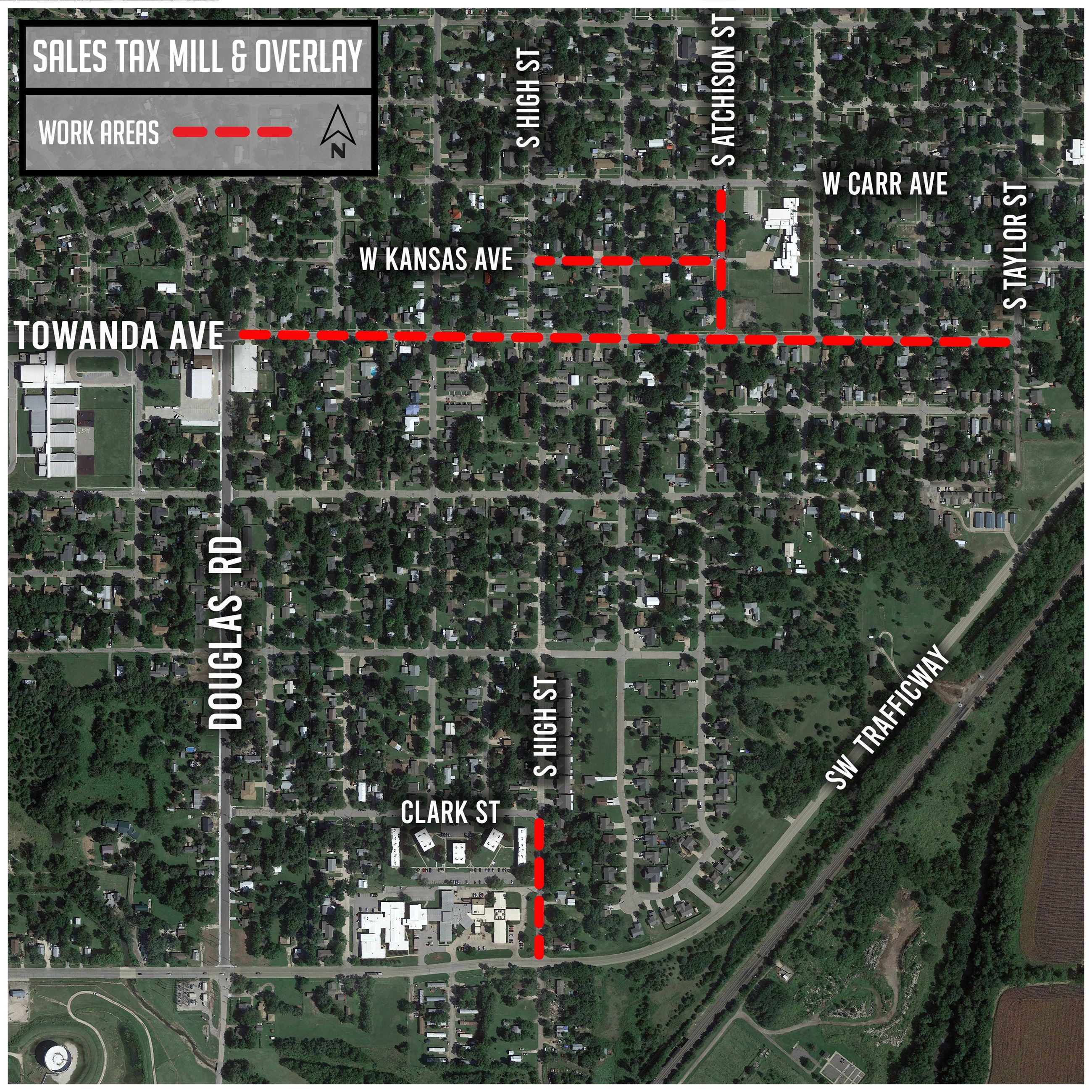 2022 Sales Tax Overlay Map